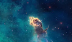 Spectacular Colors Of Carina Nebula Wallpaper