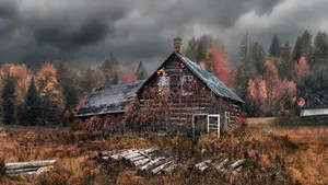 Spectacular Fall Country Scenery Wallpaper