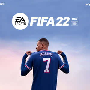 Spectacular Fifa 22 Action In High-resolution Wallpaper Wallpaper