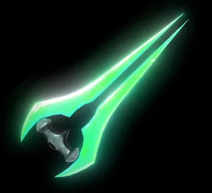 Spectacular Halo Energy Sword In Action Wallpaper