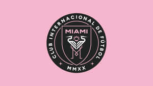 Spectacular Inter Miami Fc Official Logo Digital Art Wallpaper