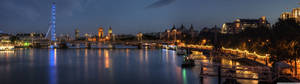 Spectacular London Skyline At Night Wallpaper
