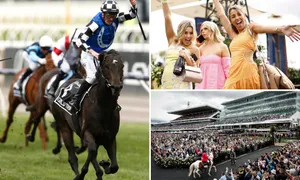 Spectacular Melbourne Cup Day Horse Racing Wallpaper