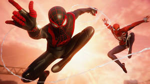 Spectacular Spiderman In 4k Resolution Wallpaper