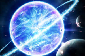 Spectacular Supernova Explosion In Deep Space Wallpaper