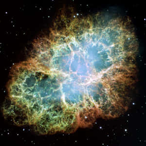 Spectacular Supernova Explosion In Space Wallpaper