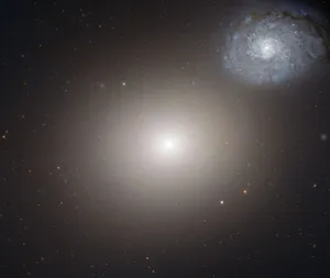 Spectacular View Of An Elliptical Galaxy Wallpaper