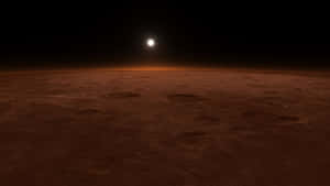 Spectacular View Of Mars Landscape Wallpaper