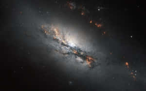 Spectacular View Of The Galactic Center Wallpaper