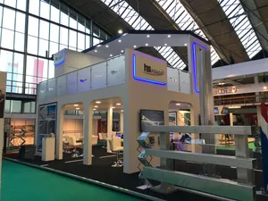 Spectators Admiring A Modern Art Exhibition Wallpaper