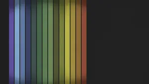 Spectrum Stripes In Black Wallpaper