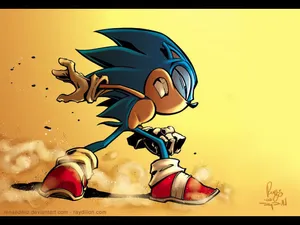 Speed Of Sound: Sonic The Hedgehog Fan Artwork Wallpaper