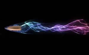 Speeding Bullet Trail Effect Wallpaper