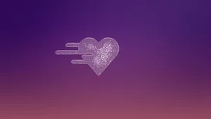 Speeding Heart Graphic Wallpaper