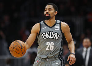 Spencer Dinwiddie At State Farm Arena Wallpaper