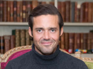 Spencer Matthews Posing For A Stylish Portrait Wallpaper