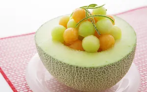 Sphere Cantaloupe Wallpaper