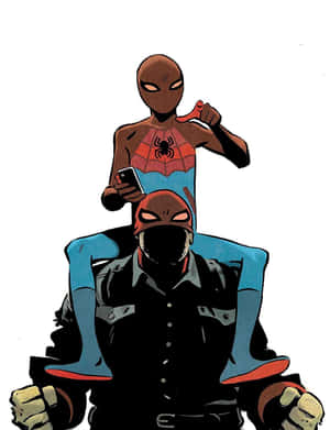 Spider-geddon: Epic Battle Of The Spideys Wallpaper