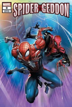 Spider-geddon Unleashed - The Ultimate Spider-man Team-up Wallpaper