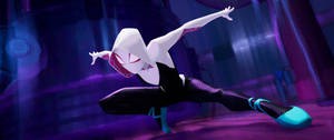 Spider Gwen Edits Her Webs Wallpaper