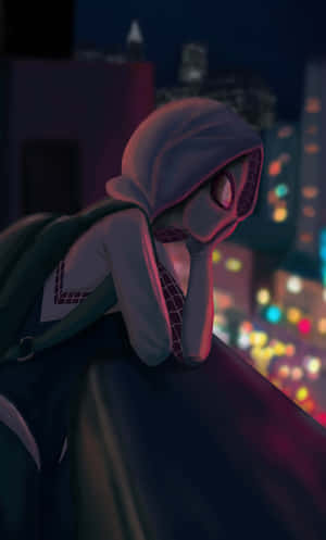 Spider Gwen Nighttime Vigil Wallpaper