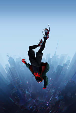 Spider Man Aesthetic Free Fall Wallpaper