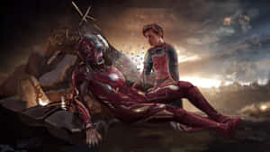 Spider Man And Iron Man Join Forces To Protect The Citizens Of New York! Wallpaper