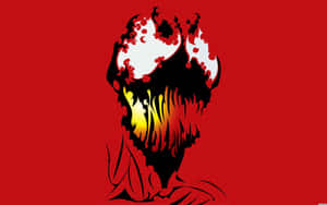 Spider-man Facing Carnage In An Epic Showdown Wallpaper