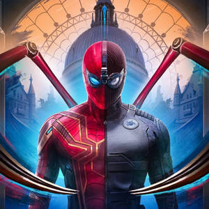 Spider Man Far From Home 2019 Split Suit Wallpaper