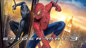 Spider-man In Action On Spider-man 3 Wallpaper