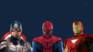 Spider-man & Iron Man Join Forces Wallpaper