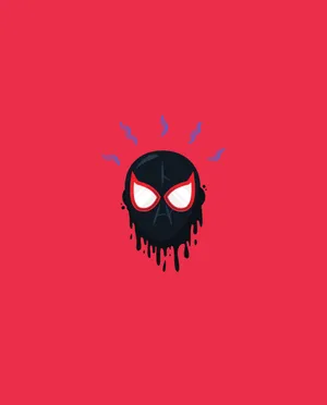 Spider Man Miles Morales Red Pfp Wallpaper