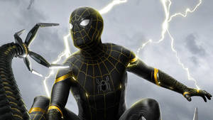 Spider Man No Way Home Black Spider-man Wallpaper