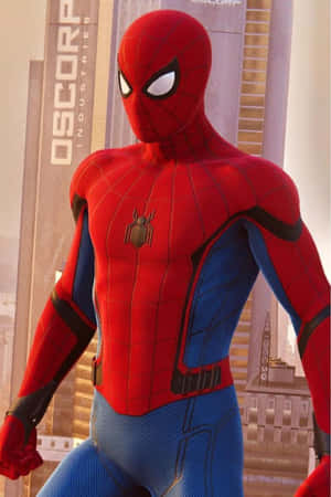 Spider Man Oscorp Backdrop Wallpaper