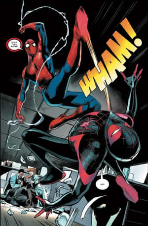 Spider Man_vs_ Clone_ Action Wallpaper