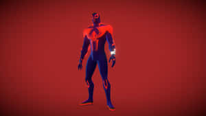Spider Man2099 Red Background Wallpaper