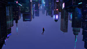 Spider-verse Spider-man Inverted Wallpaper