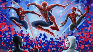 Spider Verse Team Up Wallpaper