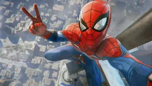 Spiderman 1366x768 Peace Wallpaper
