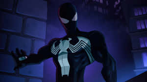 Spiderman Pfp In The Dark Wallpaper