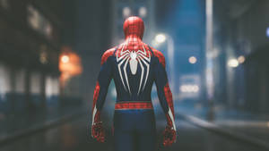 Spiderman Preparing For Battle Wallpaper