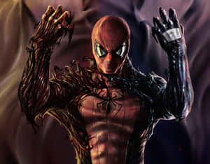 Spidey No More - The Carnage Of Spider Carnage Wallpaper