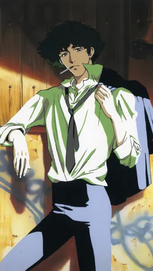 Spike Spiegel In Action Wallpaper