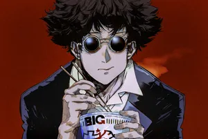 Spike Spiegel Standing Tall Wallpaper