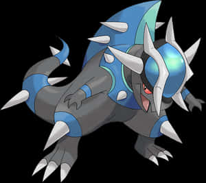 Spiky Cranidos Rampardos Wallpaper