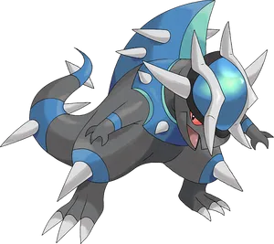 Spiky Cranidos Rampardos Wallpaper