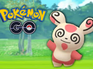 Spinda With Pokemon Go Logo Wallpaper