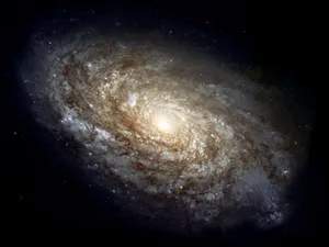 Spiral Galaxy In The Night Sky Wallpaper