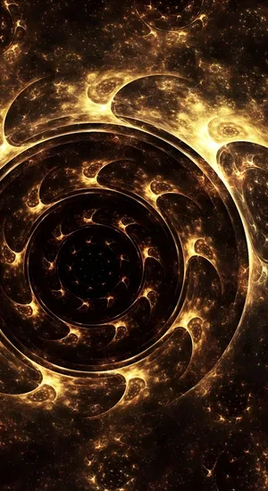 Spiral Of Infinite Cycles Wallpaper