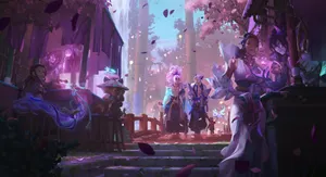 Spirit Blossom Festival Artwork Wallpaper